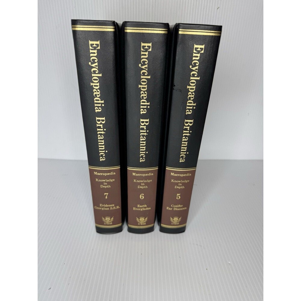 encyclopedia britannica 15th edition , Volume 5, 6 And 7 1977